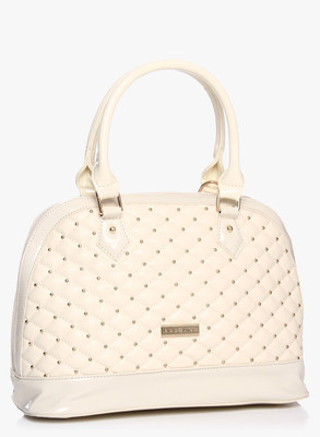 

Addons Quilted rivet Duffle bag Travel Duffel Bag(Beige)