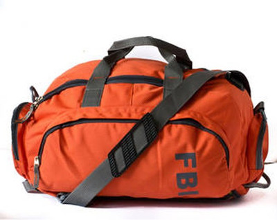 

FBI 16 inch/41 cm Duffle Cum Gym Bag Gym Bag(Orange)