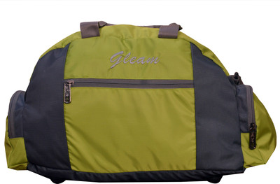 

Gleam 15 inch/38 cm Sport / Travelling (with shoe pocket ) Gym Bag(Green)