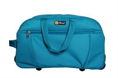 

One Up 23 inch/58 cm (Expandable) ExpandableGTrolleyBag Travel Duffel Bag(Green)