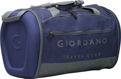 

Giordano 18 inch/46 cm Sport Travel Duffel Bag(Blue, Grey)