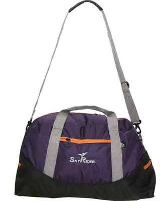 

SkyRider Traveller Travel Duffel Bag(Purple, Black), Black;purple