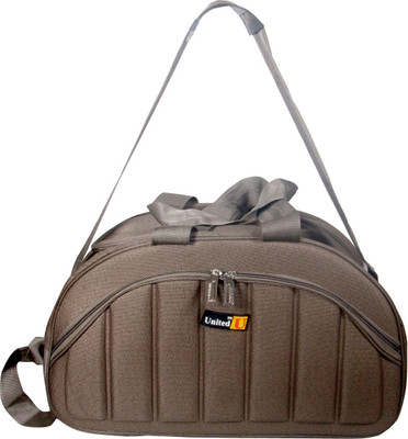 

United Bag Udb019 2tone Travel Duffel Bag(Brown)
