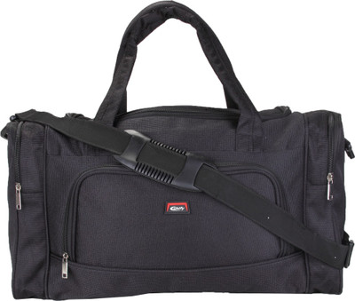 

Comfy 4 inch/10 cm Partner Travel Duffel Bag(Black)