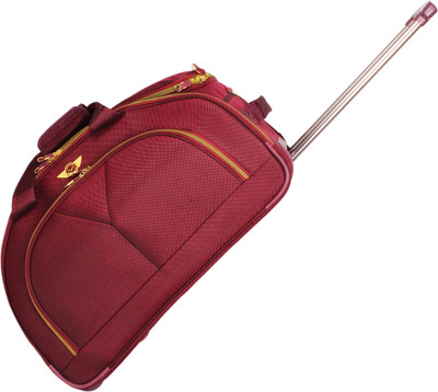 

Ventex 24" German 2 Wheel Duffel Trolley Duffel Strolley Bag(Maroon)
