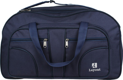 

Layout 24 inch/61 cm Cross Travel Duffel Bag(Blue)
