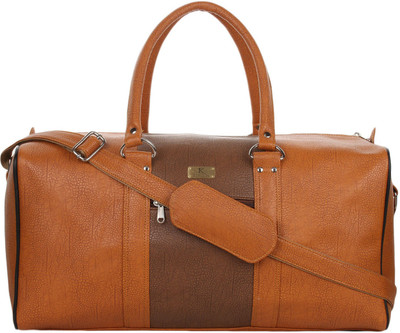 

K London 1311_tan Travel Duffel Bag(Brown)