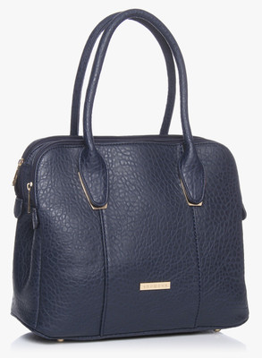 

Addons Grainy textured Front patch Duffle bag Travel Duffel Bag(Blue)