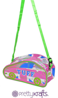 

Pretty Krafts 16 inch/41 cm B1101 Travel Duffel Bag(Pink)