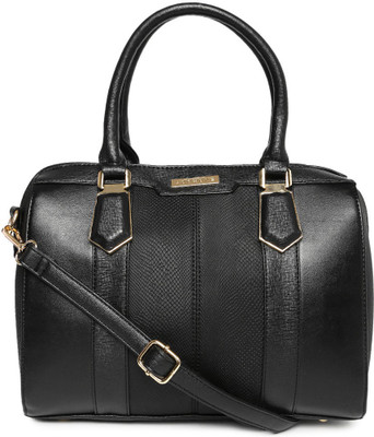 

Addons Monochrome Patchwork Duffle Travel Duffel Bag(Black)