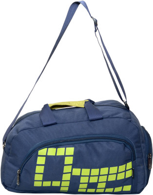 

Yark 17 inch/43 cm Gym Bag with Shoe Pouch Gym Bag(Blue)