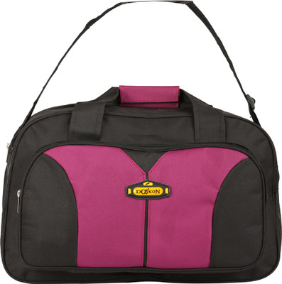 

Daikon 17 inch/43 cm (Expandable) Fast line-BLPN Travel Duffel Bag(Black, Pink)