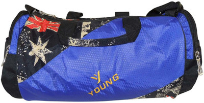 

Bagathon India 17 inch/43 cm Young Star Travel Duffel And Sports Gym Bag With Side Pockets [BLUE] Gym Bag(Blue)