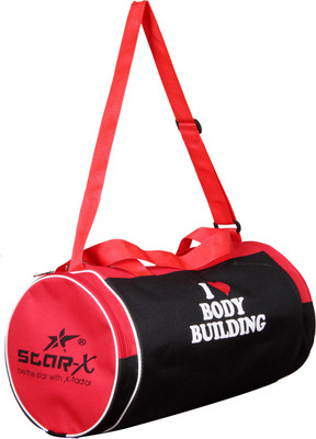 

Star X Multicolor gym bag Gym Bag(Red, Black), Black;red