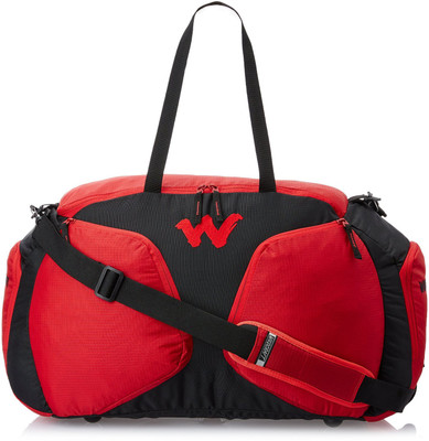

Wildcraft 10 inch/25 cm (Expandable) 8903338024590 Travel Duffel Bag(Red)