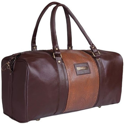 

HANDCUFFS 18 Inch Travel Duffel Bag(Brown)