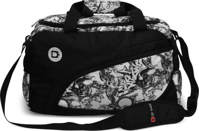 

De' Bags 34 inch/86 cm Vitro Travel Duffel Bag(Black, White)