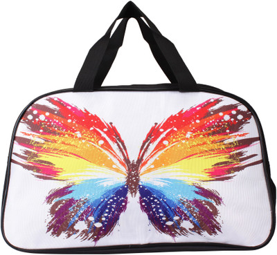 

AF 11 inch/29 cm bttrfly Travel Duffel Bag(Multicolor)