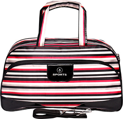 

Zasmina 10 inch/25 cm (Expandable) traveller bag Travel Duffel Bag(Black)