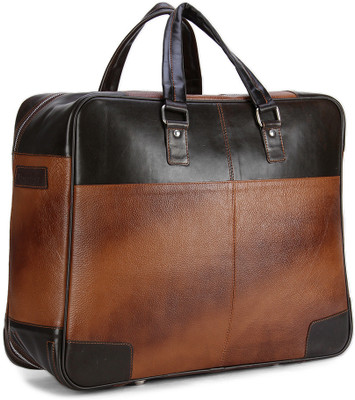 

Tortoise 18 inch/46 cm Travel Duffel Bag(Brown, Black), Black;brown