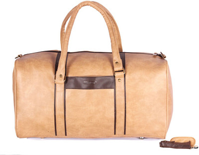 

HANDCUFFS Duffel-4 Travel Duffel Bag(Beige)