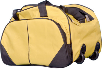 

One Up DB500000 Expandable Small Travel Bag - Large(Brown, Yellow)
