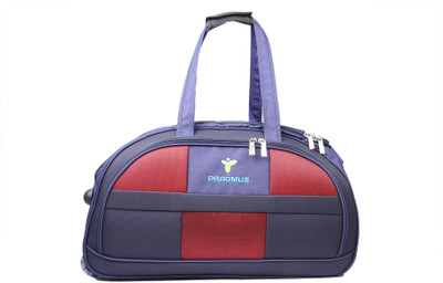 

Pragmus 20 inch/50 cm (Expandable) Square Design Duffel Strolley Bag(Multicolor)
