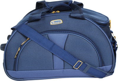 

Vision 20 With 3 Digit Lock Duffel Strolley Bag(Blue)