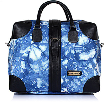 

THE MAKER Kilburn Duffel Bag Travel Duffel Bag(Black, Blue)