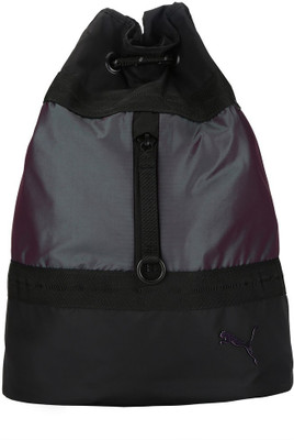 

Puma Combat Swan Drawstring Duffle Travel Duffel Bag(Black)