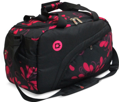 

De' Bags 34 inch/86 cm Vitro Travel Duffel Bag(Black, Pink)