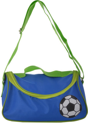 

Shrih (Expandable) Football Contemporary Toiletry With Sling Bag Travel Duffel Bag(Blue)