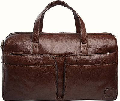

Hidesign 18 inch/45 cm Slider 04 Travel Duffel Bag(Brown)