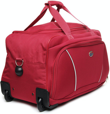 

American Tourister Vision Duffel Strolley Bag(Red)