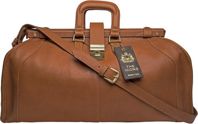 

Hidesign 18 inch/46 cm Safari Travel Duffel Bag(Brown)