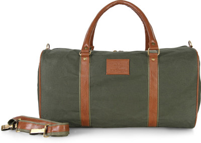 

The Clownfish 18 inch/46 cm 18 inch Canvas Duffle Luggage Bag - Green Travel Duffel Bag(Green, Blue), Blue;green