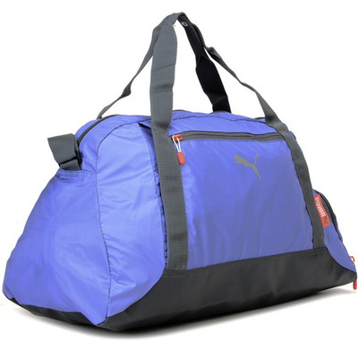 

Puma 19 inch/49 cm Fit At Sports Duffle Travel Duffel Bag(Grey, Blue), Blue;grey