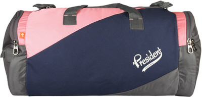 President 21 inch/55 cm Drum Neo Travel Duffel Bag(Blue, Pink)