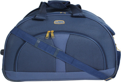 

Vision 24 With 3 Digit Lock Duffel Strolley Bag(Blue)