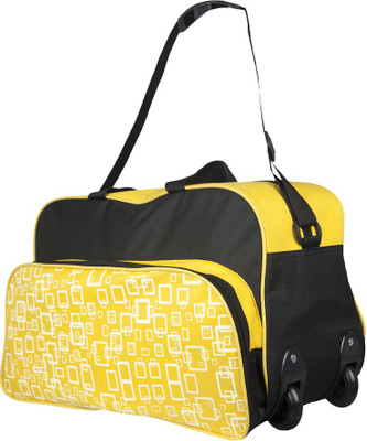 

3G 20 inch/51 cm Wheeler Duffel Strolley Bag(Yellow)
