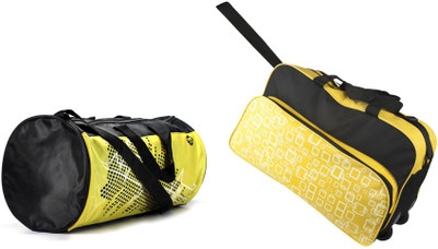 

3G 20 inch/51 cm Strolley duffle Duffel Strolley Bag(Yellow)