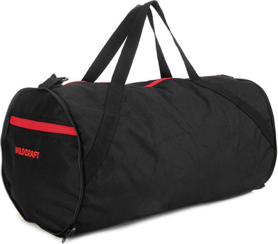 

Wildcraft 18 inch/46 cm Eclipse Black Travel Duffel Bag(Black)