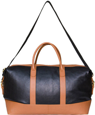 61% OFF on Klasse Leather Bag 19 inch/48 cm Travel Duffel Bag(Black) 61% OFF on Klasse Leather Bag 19 inch/48 cm Travel Duffel Bag(Black)