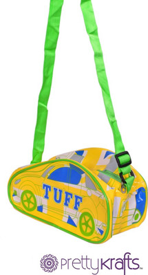 Pretty Krafts 16 inch/41 cm B1101_Yellow Travel Duffel Bag(Yellow)