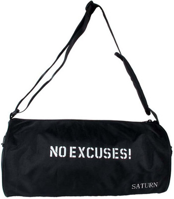 

Saturn Black Gym Bag Gym Bag(Black)