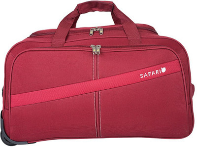 

Safari 26 inch/66 cm Tridex Duffel Strolley Bag(Red)