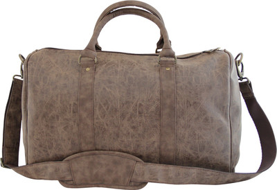 

Mohawk 16 inch/41 cm Weekender Brown Travel Duffel Bag(Brown)
