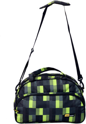 

Yark 15 inch/40 cm Trendy Small Duffle Travel Bag Travel Duffel Bag(Black)