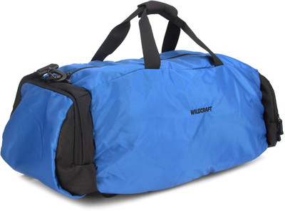 

Wildcraft 22 inch/57 cm Eclipse Travel Duffel Bag(Black, Blue)