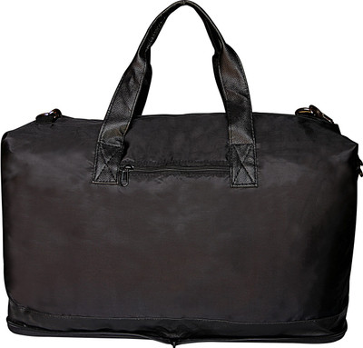 

Mohawk (Expandable) Folding Leatherette Travel Duffel Bag(Black)